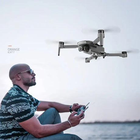 GPS Drone Folding Storage Convenient HD Camera Gimbal Aircraft - Lootquake