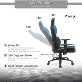 High Back Gaming Chair Racing Office Chair with PU Leather - Lootquake
