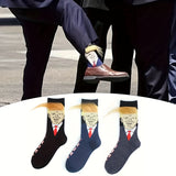 Calcetines de Trump para hombre: calcetines unisex divertidos y elegantes, ideales para fiestas, cumpleaños y otras ocasiones.