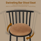 Adjustable Country Style Barstools Set of Four