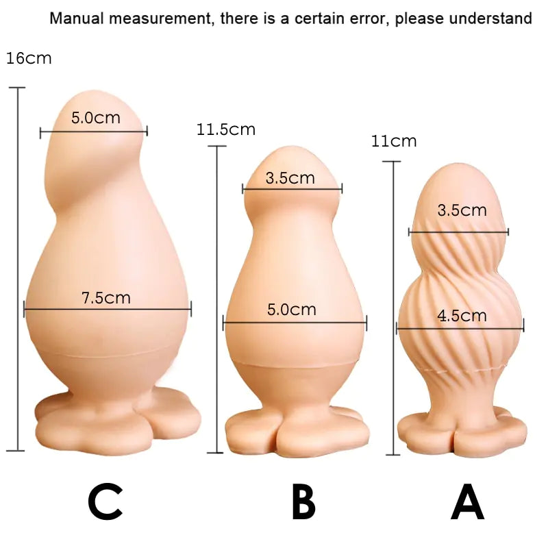 Glass Anal Plug Set for Male and Female Pleasure - Lootquake