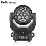 4-In-1 RGBW DJ Moving Head Lights with Flight Case