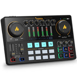 All-in-One Audio Interface and Podcast Studio - Portable Recording System