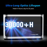 4K Smart Projector with Android 11 - 580 ANSI Lumens Home Theater