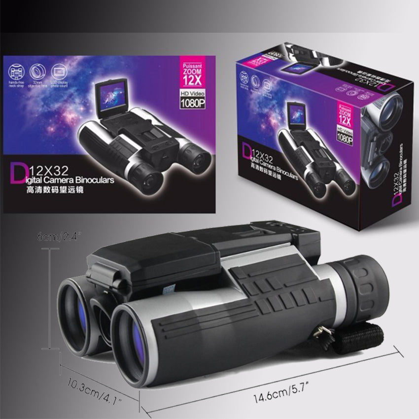 12x32 Digital Camera Binocular Telescope