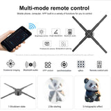 65cm 3D Hologram LED Sign - Eye-Catching Display