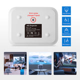 Smart HD 720p Wireless Projector - Ultimate Cinema Experience