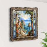 Mediterranean View Wall Art by G. DeBrekht Coastal Decor - 8492101W