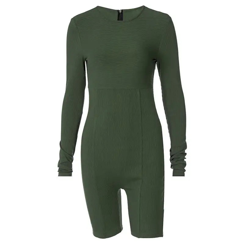 Women's Leggings New Knit Slim-fit Hip Lift Sports Yoga Jumpsuit - Lootquake