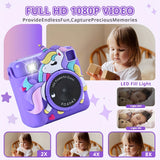Kids Camera Instant Print, 2.4'' 1080P HD Digital Camera For Kids, Kids Digital Camera With 32GB Card & Print Paper, Photo Creator Instant Camera Toys Christmas Birthday Gifts Toys For Girls Boys