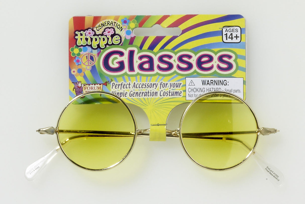 Halloween Costume Hippie Glasses