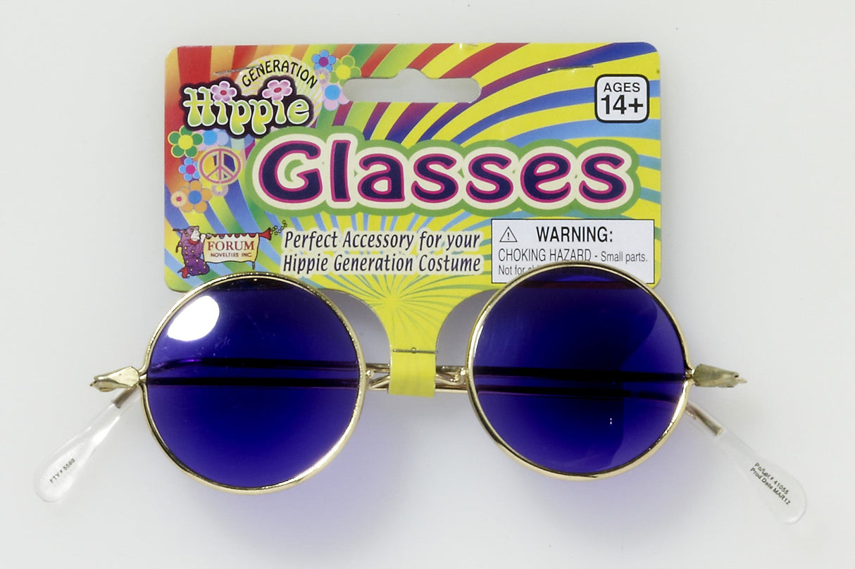 Halloween Costume Hippie Glasses