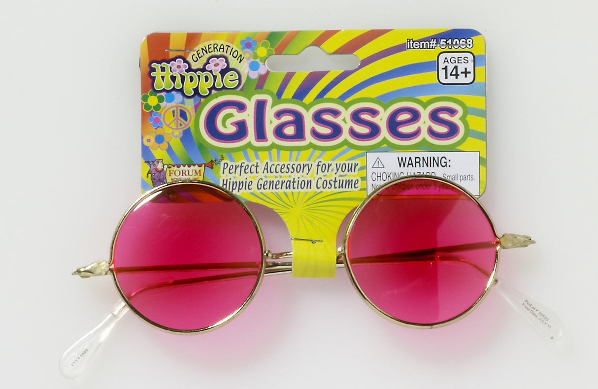 Halloween Costume Hippie Glasses