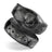 Black 3D Diamond Surface - Design Skinz Premium Vinyl Decal Wrap Cover for The Disney MagicBand 2 (Fits MagicBand 2 for Disney Parks) - Lootquake