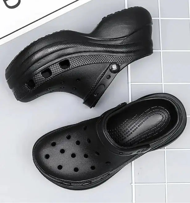 Thick-Soled Daddy Shoes - Retro Beach Hole Shoes - Lootquake