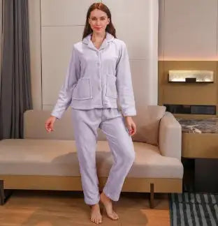 Women's Velvet Pajama Set - Lootquake