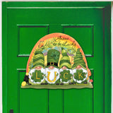 Decoración navideña para puerta con gnomo de San Patricio, de Susan Winget - Decoración celta - 8471110H-SW