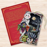 Night of the Pumpkins Wooden Ornaments by Jamie Mills-Price Halloween Decor - 8611078-MP