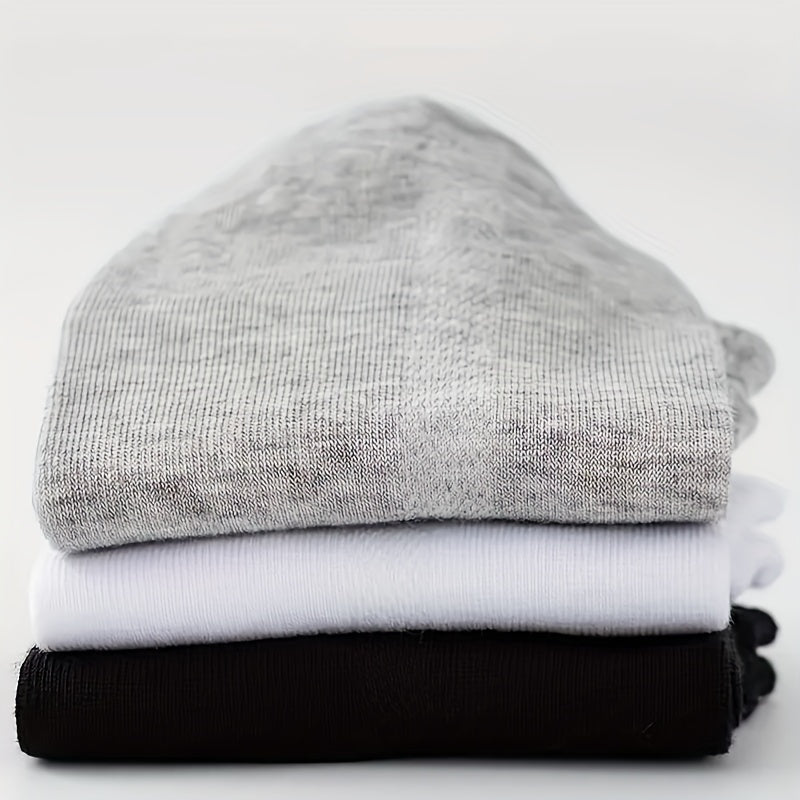 1/5/10 paires de chaussettes basses pour homme, respirantes et confortables, pour le printemps et l'été