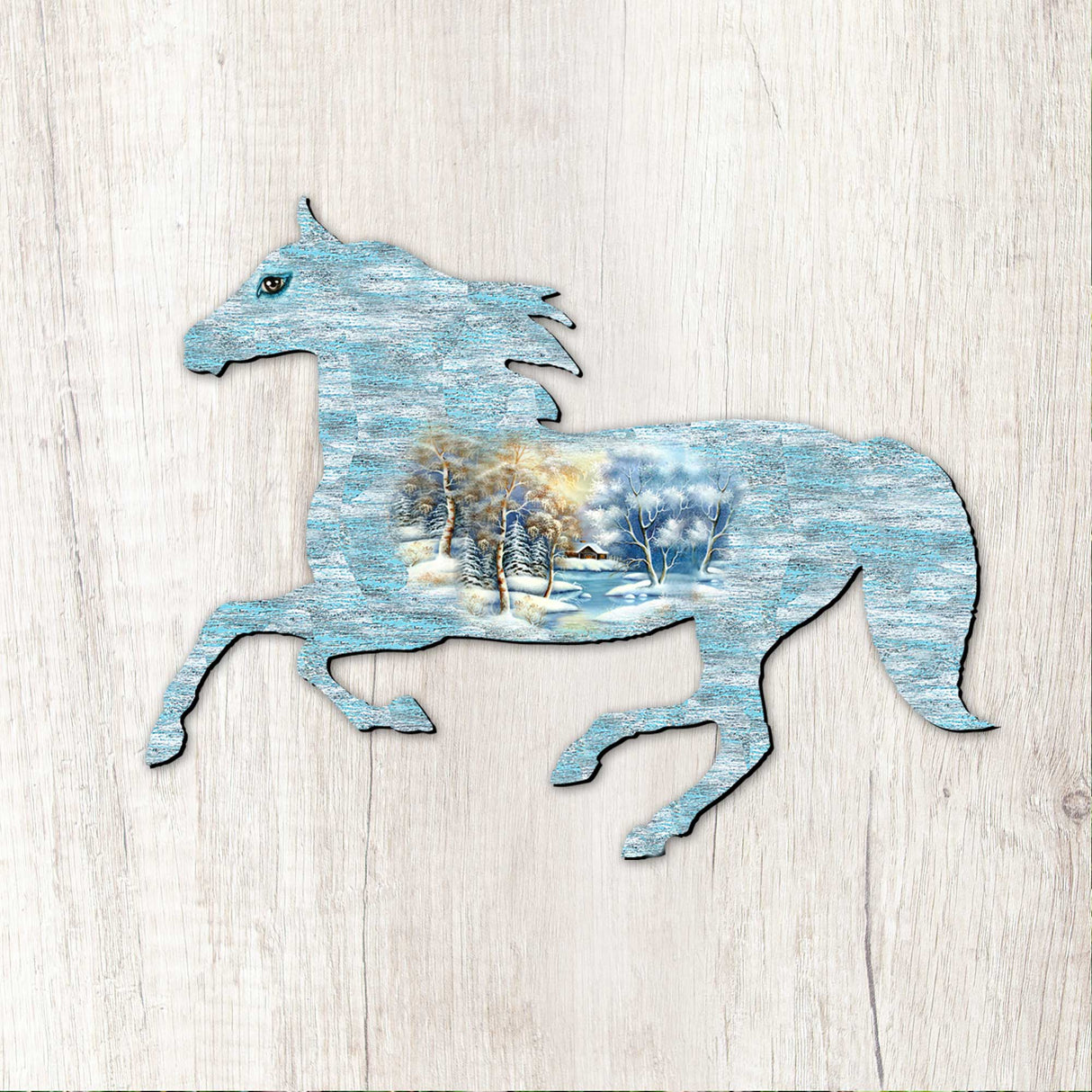 Decoración de puerta con animales salvajes - G. DeBrekht - Decoración navideña con animales salvajes - 8198152H