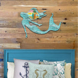 Mermaid Coastal Door Decor by G. DeBrekht - Coastal Holiday Decor - 8198514H