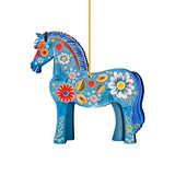 Danish Horse Decorative Wooden Ornaments by G. Debrekht - Love Family Decor - 8688311