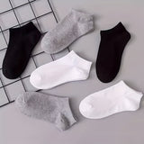 Calcetines tobilleros esenciales (1/5/10/20/30 pares): suaves, ligeros, de corte bajo, versátiles y cómodos para mujer.