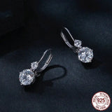 Affordable Luxury Style S925 Sterling Silver 1 Karat Moissanite Ear Clip - Lootquake