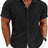 Men's Shirt Short Sleeve Casual Buckle - Lootquake