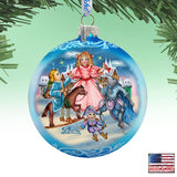 Nutcracker Story Glass Ornament Limited Edition by G. DeBrekht - Christmas Decor - 73916