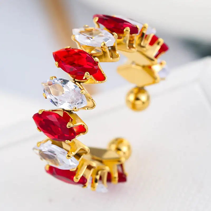 Color Zircon Ins Fashion Ring For Women - Lootquake