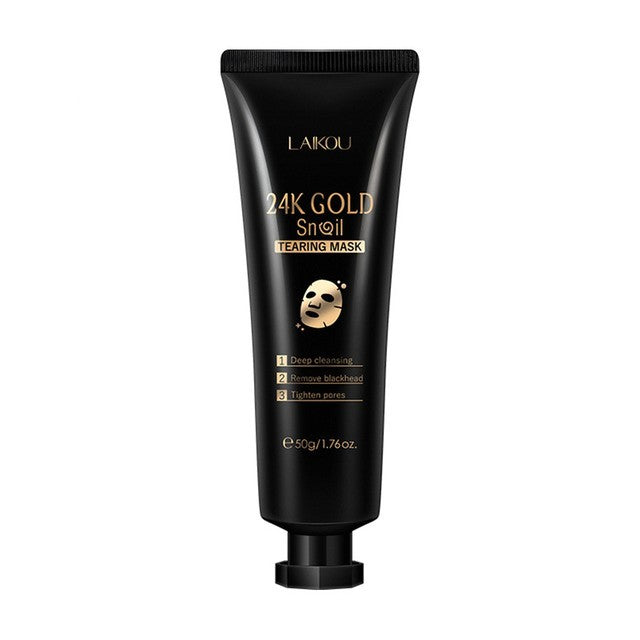 Gold Foil Snail Tear-Off Mask Hydrating - Lootquake