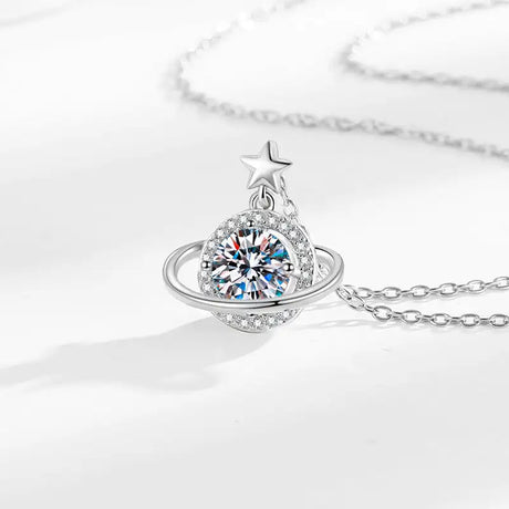 Planet Surround Necklace For Women XINGX Special-interest Design - Lootquake