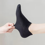 1/5 paires de chaussettes invisibles unies, chaussettes bateau unisexes simples et respirantes, bas et bonneterie pour femmes