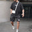 Casual T-shirt Shorts Set Men's Two-piece Suit - Lootquake