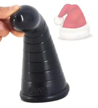 Realistic Black Anal Plug for Adults - Lootquake