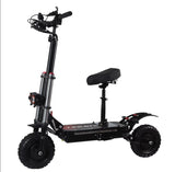 Top Ranking 11 Inch Wide Tire Two Wheel Electric Scooter 3000 Watt Dual Motor Powerful Power  Electric Scooter