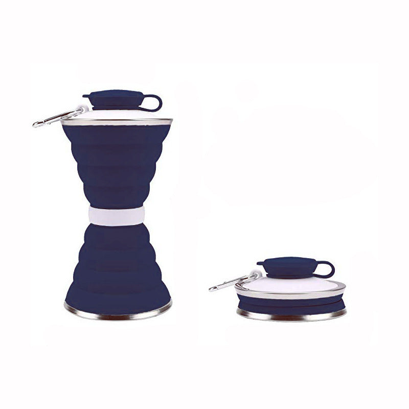 500ML Foldable Silicone Water Bottle: Ultimate Travel Companion!