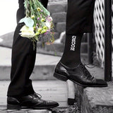 1 par/3 pares de calcetines de algodón para padrinos de boda, calcetines negros para novios, regalos para bodas, calcetines de regalo para padrinos de boda