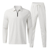 Summer Long-sleeve Pants Two-piece Sports And Leisure Men's Suit - Lootquake
