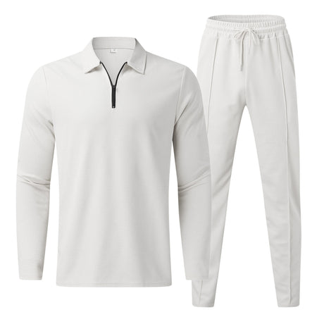Summer Long-sleeve Pants Two-piece Sports And Leisure Men's Suit - Lootquake