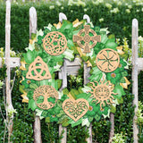 Irish Celtic Wreath Holiday Door Decor by G. DeBrekht - Celtic Decor - 8185319H