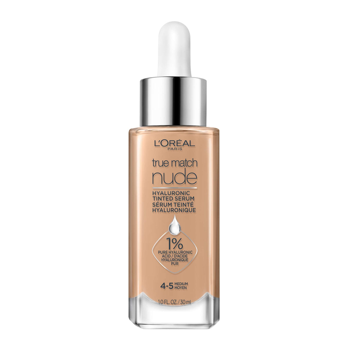 L'OREAL True Match Nude Hyaluronic Tinted Serum Foundation
