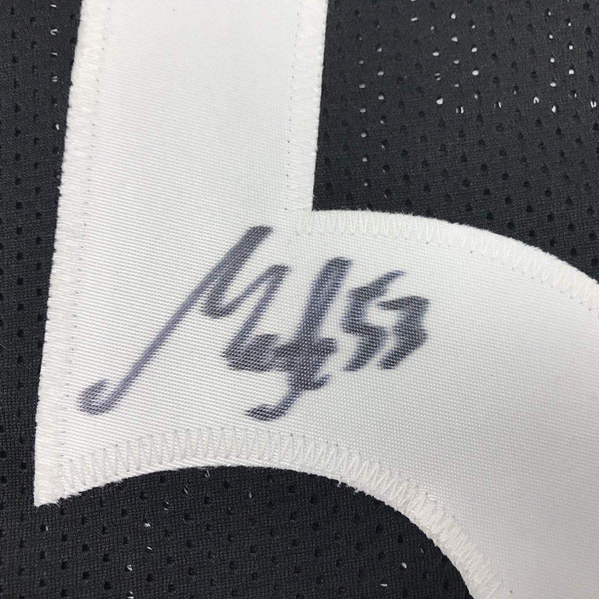 Camiseta de fútbol americano de Pittsburgh, negra, enmarcada, autografiada y firmada por Maurkice Pouncey, 35 x 39, JSA COA