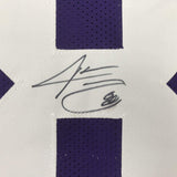 Autographed/Signed Jarvis Landry LSU Purple College Football Jersey JSA COA