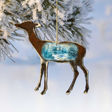 Baby Deer Wooden Ornaments by Nature Wonders - Wildlife Holiday Decor - 8198216