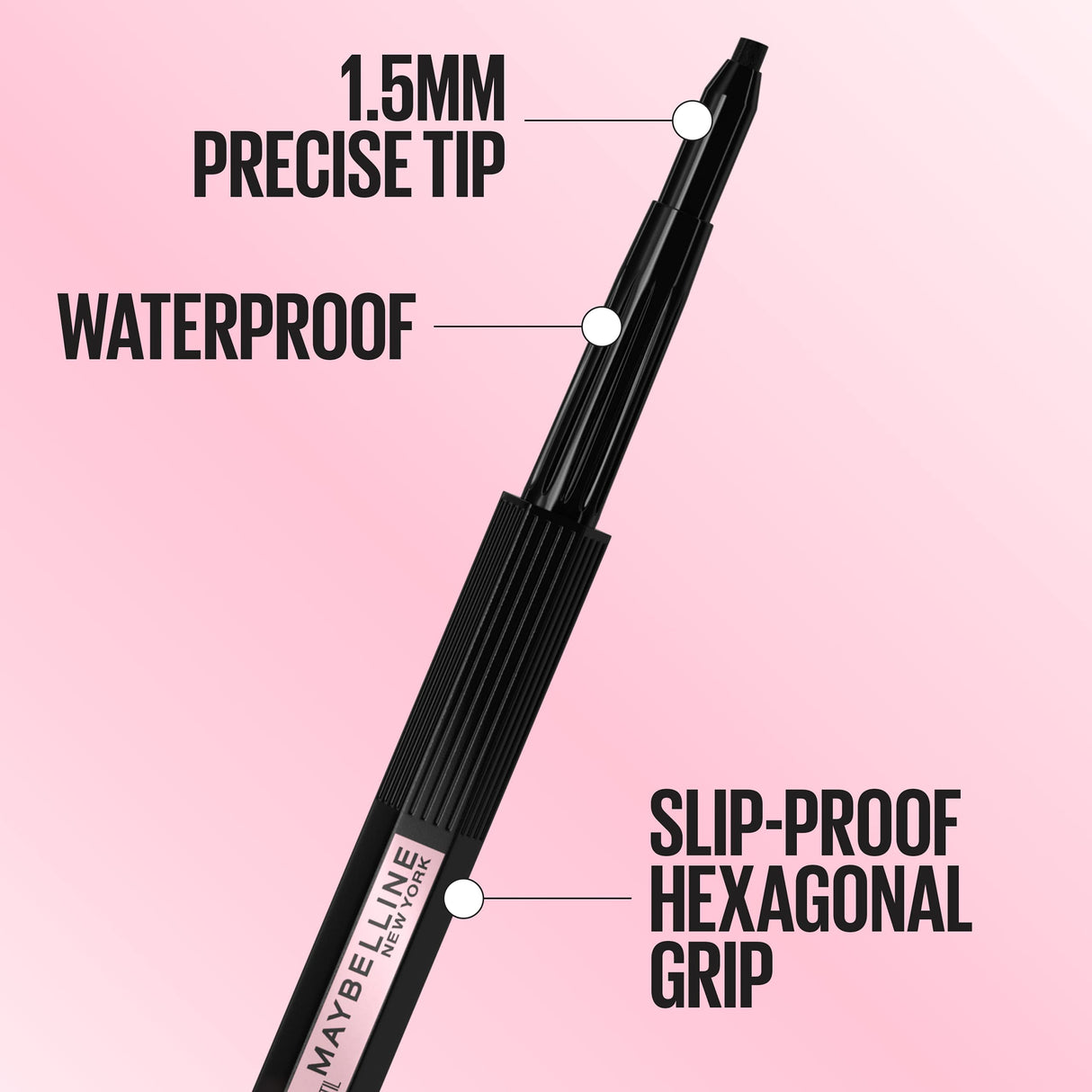 MAYBELLINE Hyper Easy No Slip Pencil Eyeliner Makeup