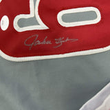 Autographed/Signed John Kruk Philadelphia Grey Baseball Jersey JSA COA