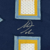 Camiseta de fútbol blanca de Los Ángeles LA autografiada/firmada por Antonio Gates Beckett BAS COA
