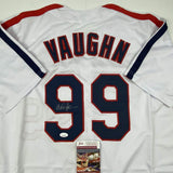 Camiseta de béisbol autografiada/firmada de Charlie Sheen Wild Thing Ricky Vaughn de la película Major League Baseball JSA COA